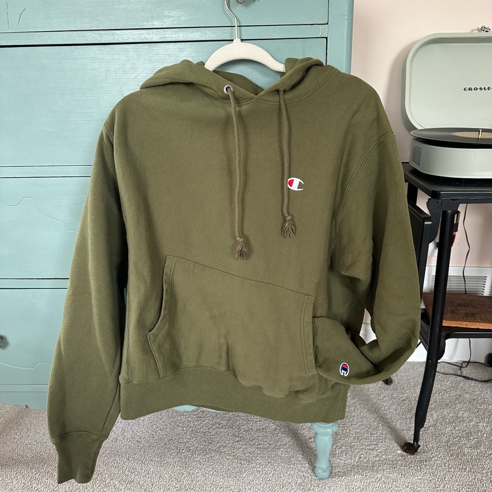 Green Champion Hoodie